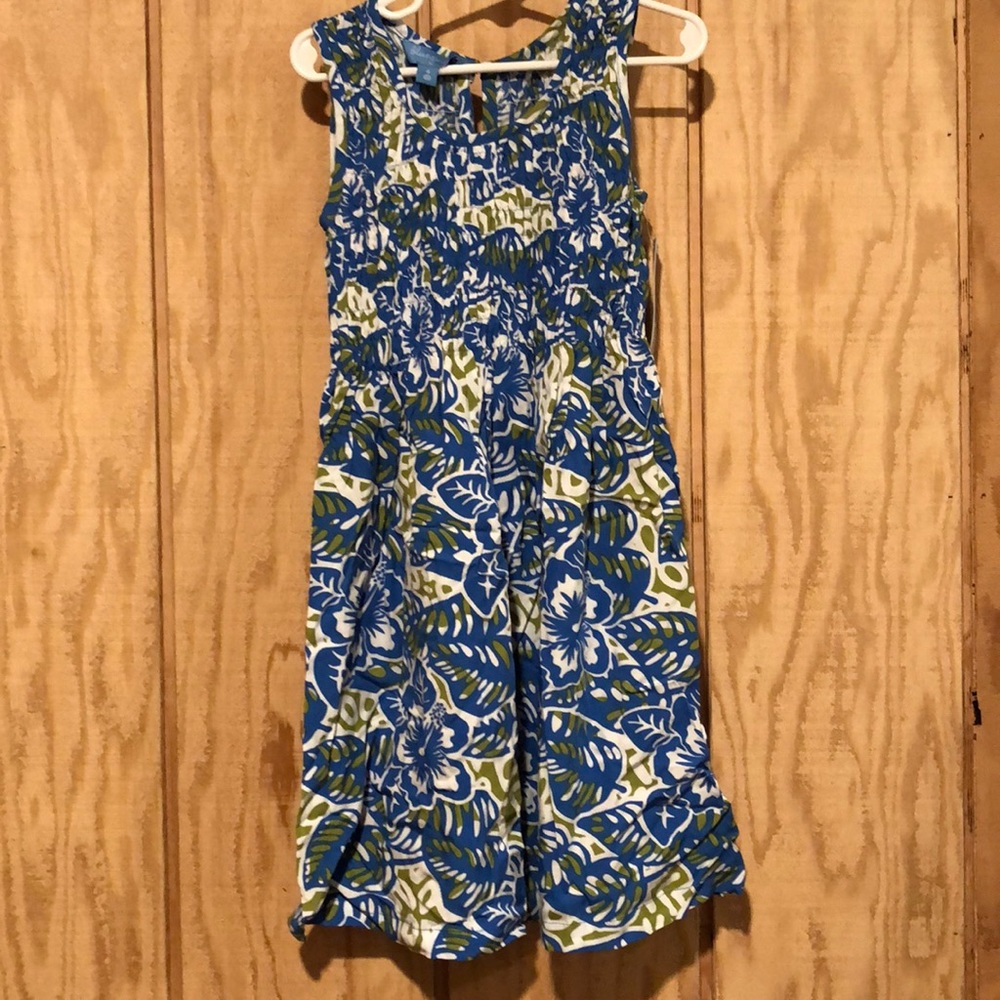 Blue Ginger Hawaiian dress